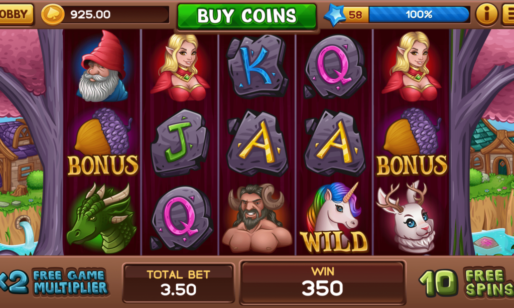 Fantasy/Magic -Themed Online Slot Game