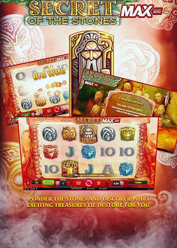 Secret of The Stones Slot UK Free Spins Screen Play and Review