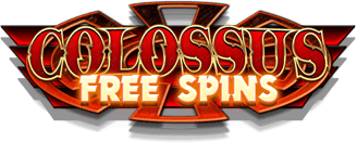 Colossus Free Spins Logo for Gods of Olympia Megaways