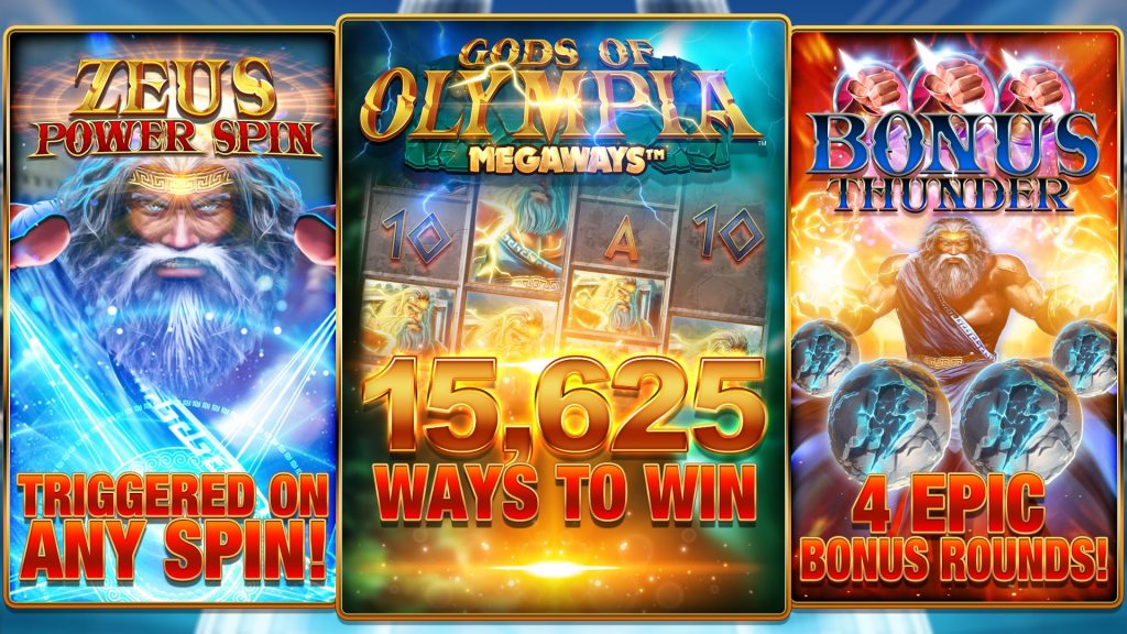 Gods of Olympia Megaways Game Into Screenshot 