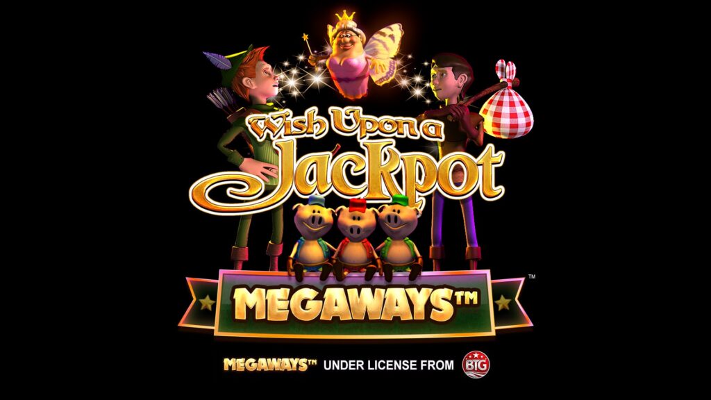 Wish Upon a Jackpot Megaways Game Intro Logo