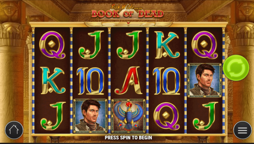 Dead or Alive Slot Game Screen
